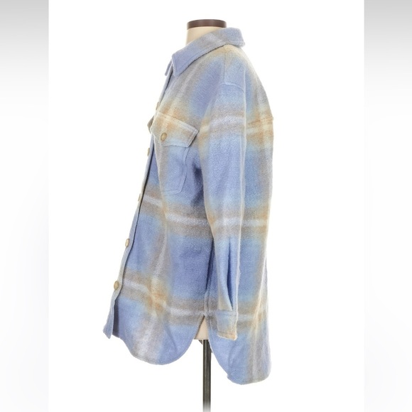 Aritzia Ganna Zen blue and white jacket by Wilfred Free - Picture 11 of 11